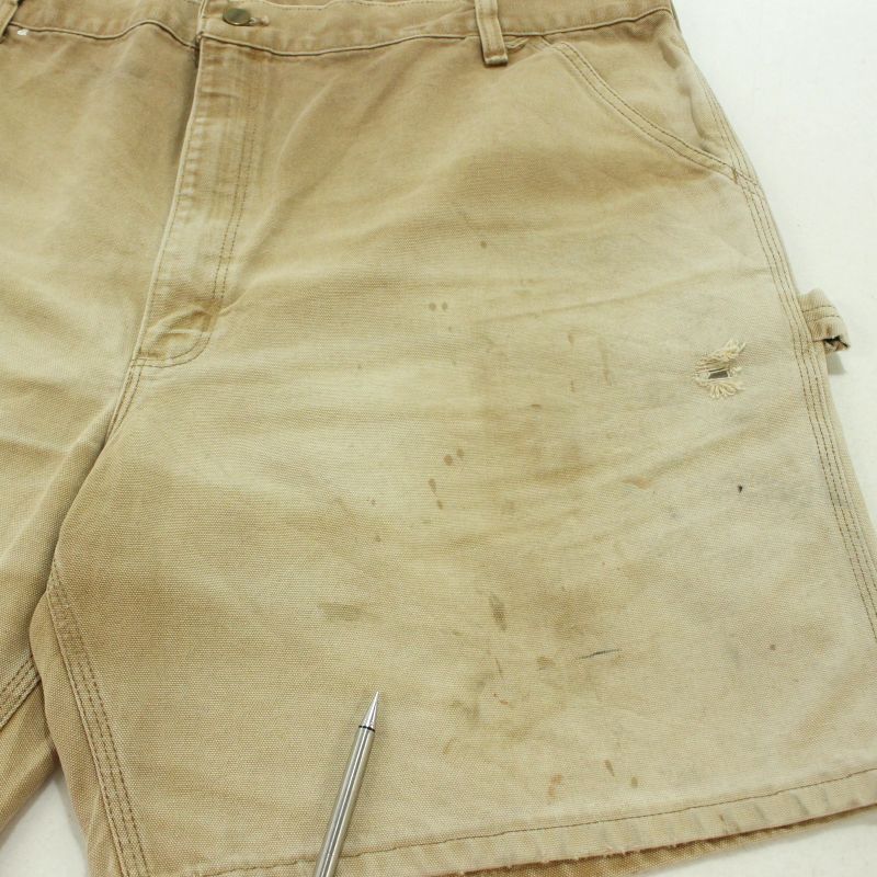 90s USA製 vintage Carhartt ペインター ダック ショートパンツ メンズ