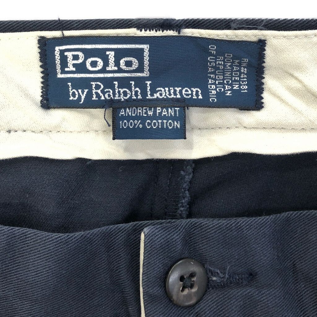 00s Polo by Ralph Lauren アンドリュー　ネイビー 00s Polo by Ralph Lauren アンドリュー ネイビー 00s ポロ