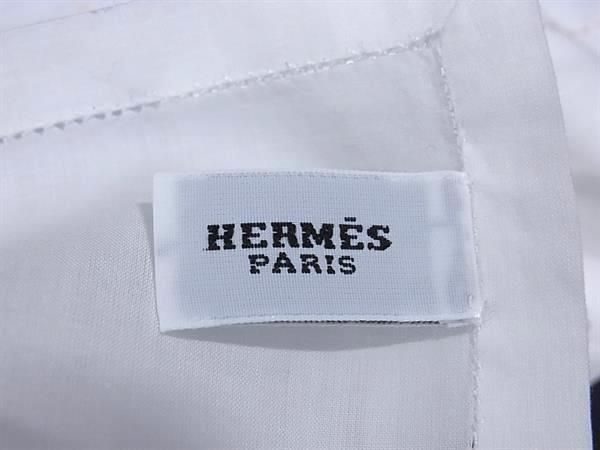 エルメスコットンチーフ □新品□未使用□ HERMES エルメス コットン100％ ハンカチーフ