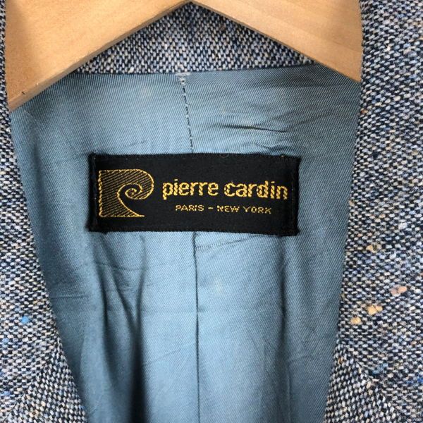 古着】 pierre cardin ピエールカルダン ウールジャケット ネップ入り  