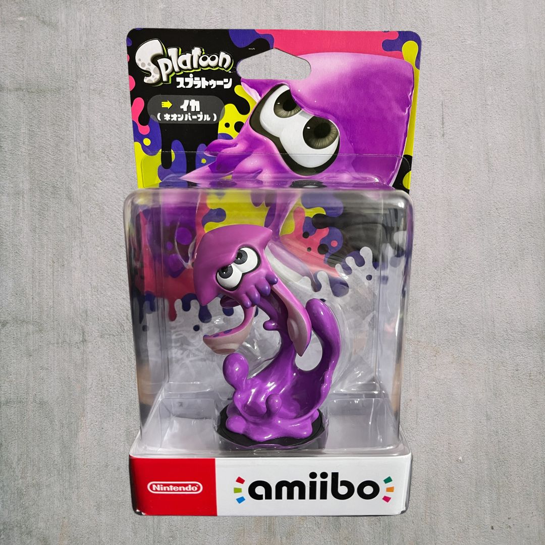 amiibo アミーボ イカパープル スプラトゥーンシリーズ - ゲーム