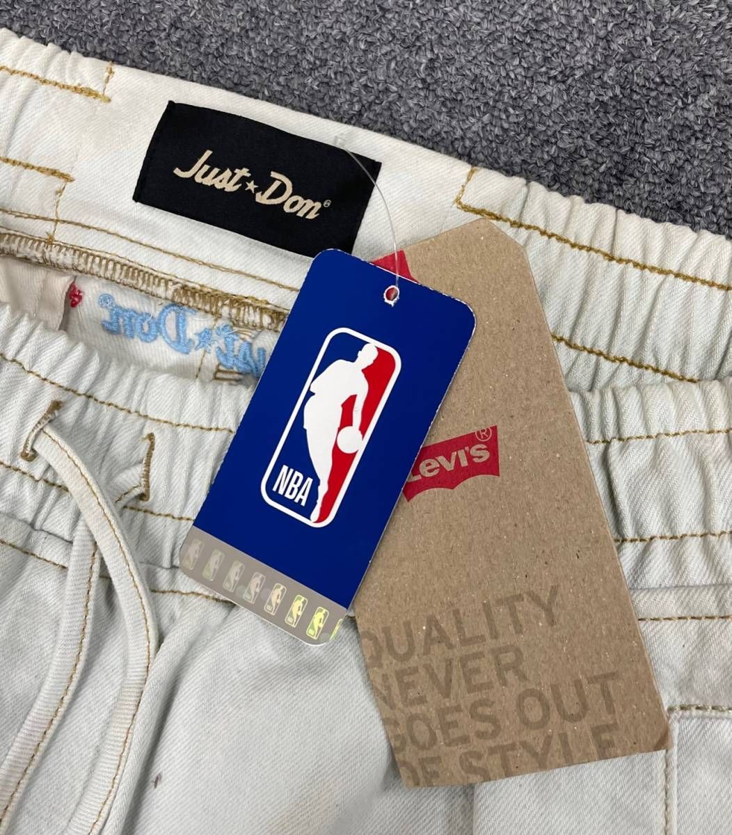 JUST DON Levis 20SS デニムトラックパンツ NBA