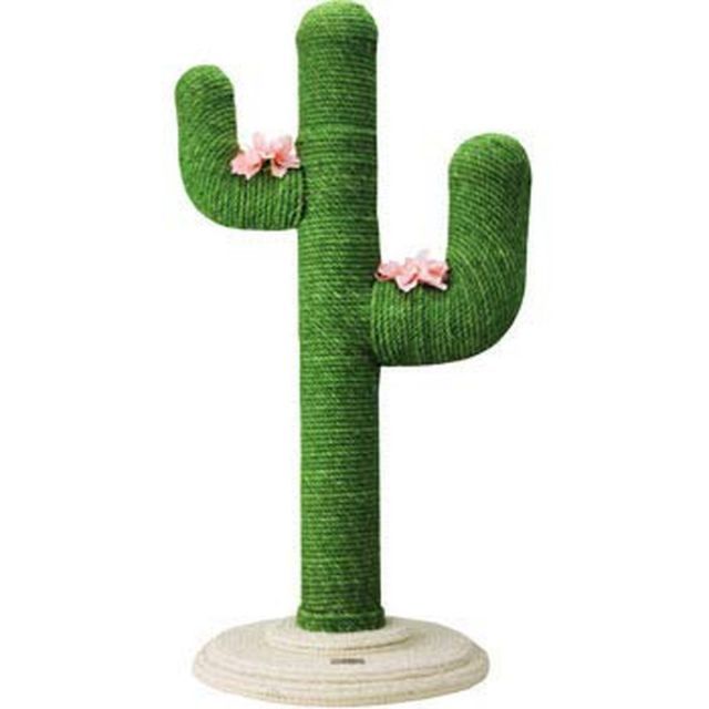 ペットアイ 爪とぎタワー サボテンJr キャットタワー 爪ケア 猫 組立簡単 工具不要 麻縄 SNS映え ストレス解消