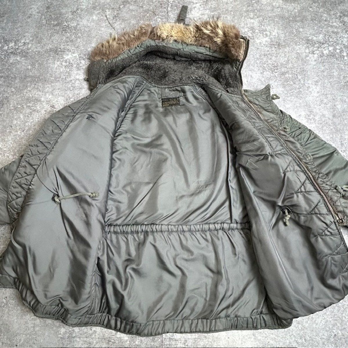 1950's 50s U.S.AIR FORCE N-3B フライトジャケット 空軍 軍物 黒タグ