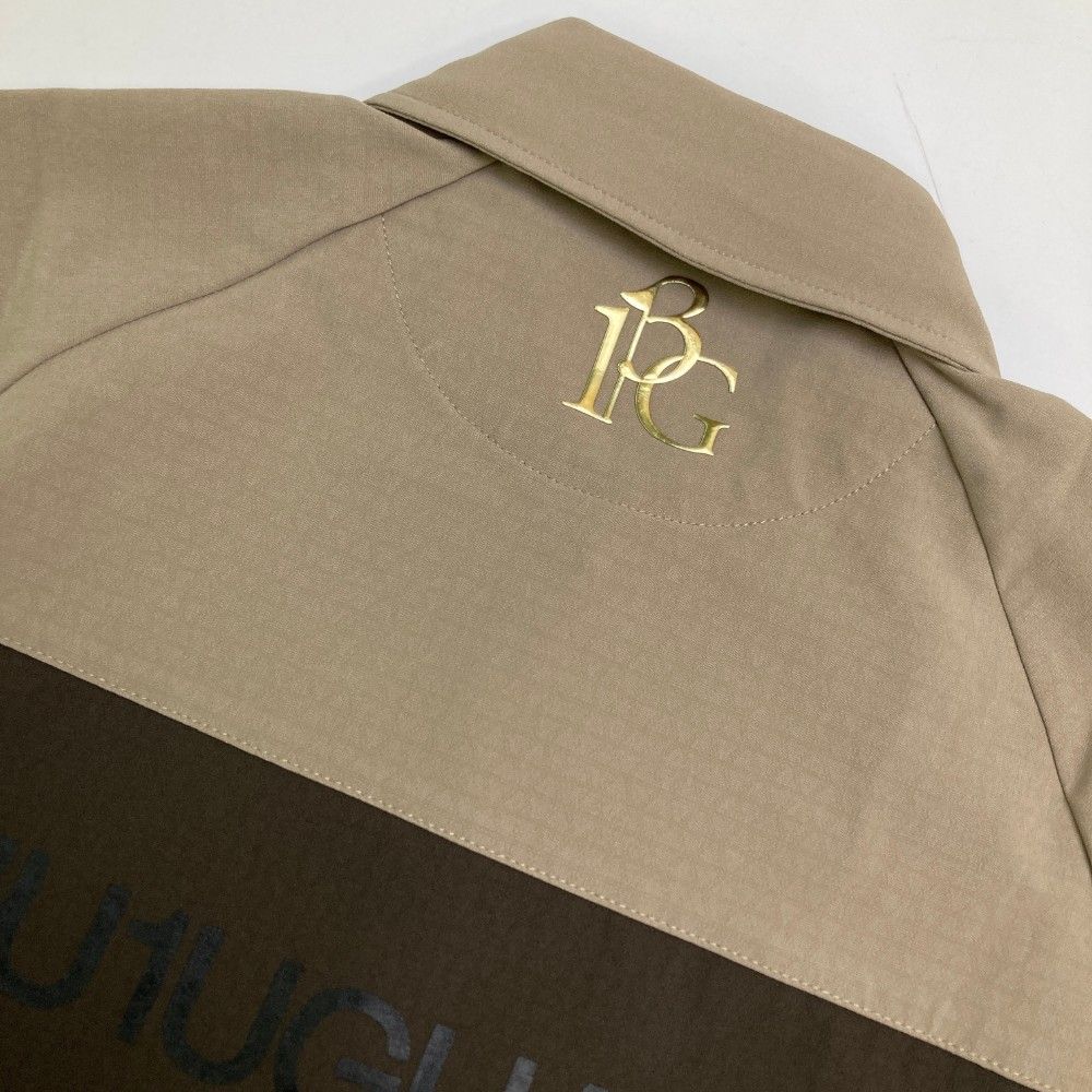 配送 サイズ：1 1PIU1UGUALE3 GOLF GST163 長袖ポロシャツ ベージュ系