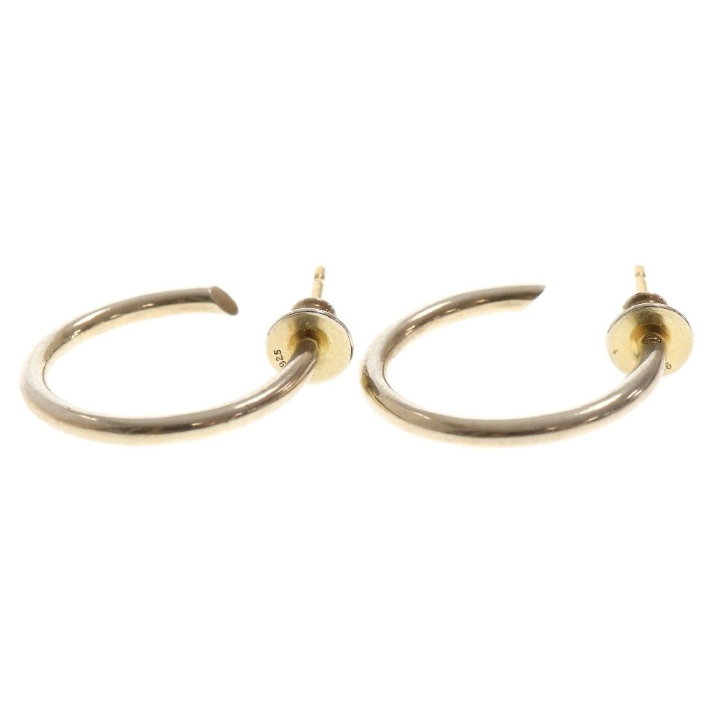 CAREERING (キャリアリング) PLACEBO フープピアス シルバー