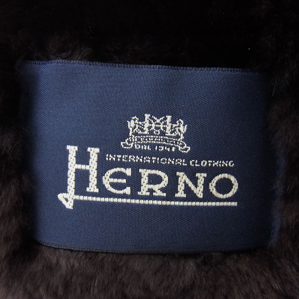 Herno ヘルノ コート 400247 Bolla シルク ステンカラーコート リアル