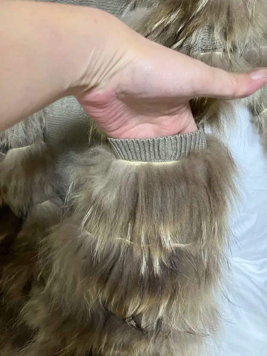 カシミアシルクファー