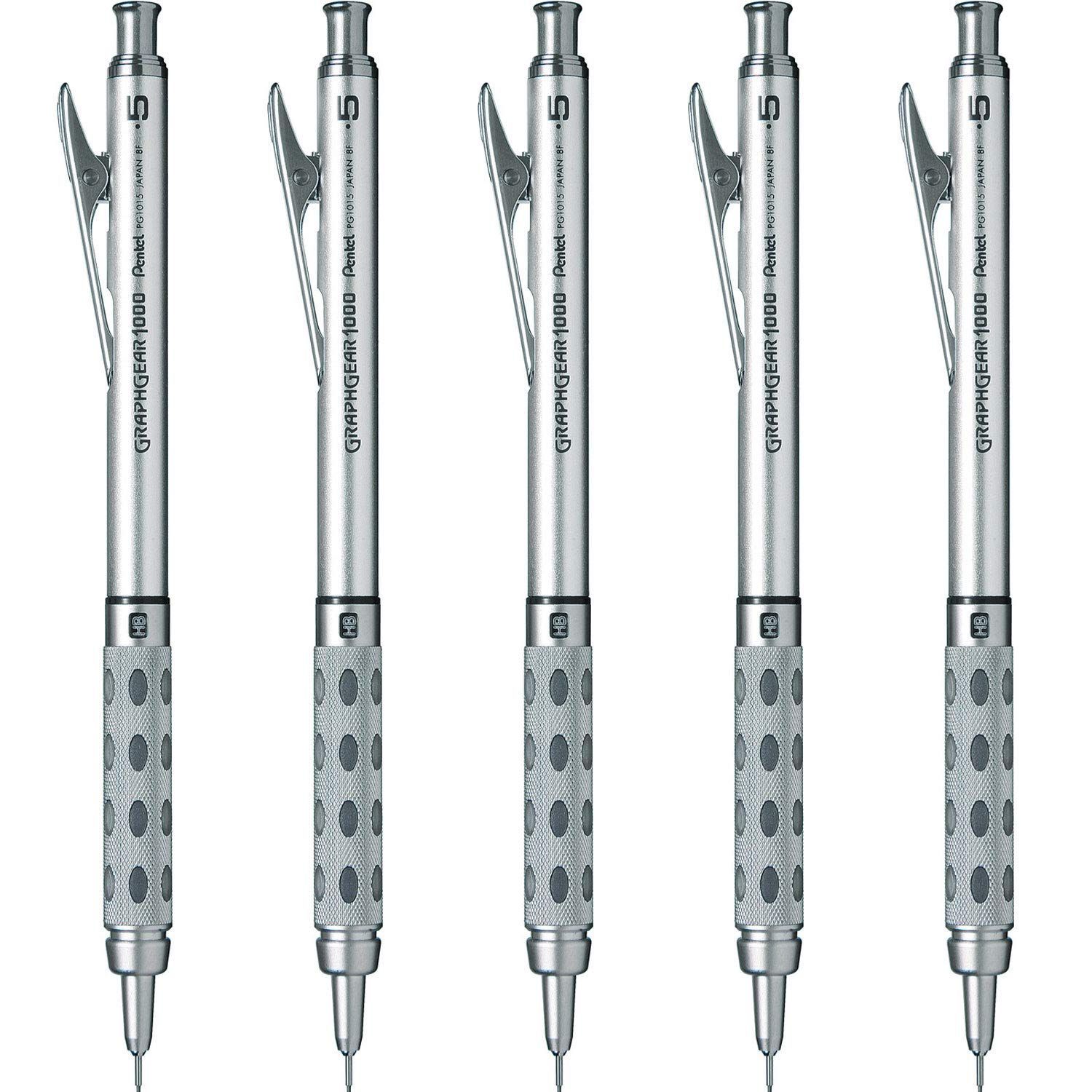 ぺんてる シャープペン グラフギア1000 0.3mm 5本 PG1013
