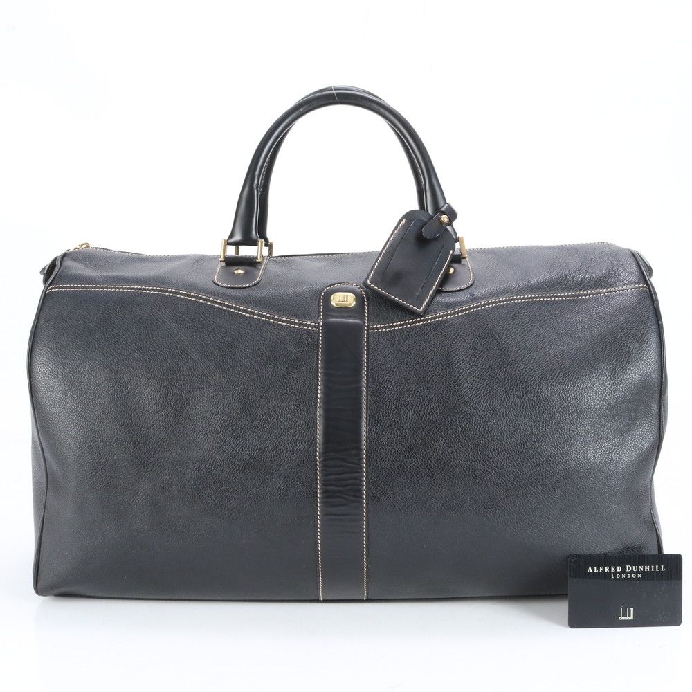 【極美品】Dunhill 　ダンヒル ボストンバッグ　レザー　革　2WAY　旅行 楽天市場】【送料無料】 ダンヒル 2way ボストンバッグ f-22403