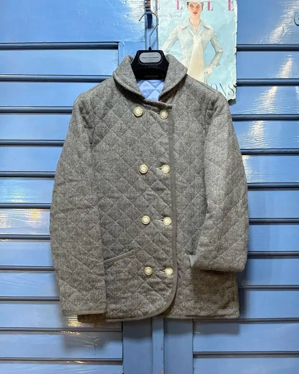 スコットランド人 キルティング ダブル ジャケット