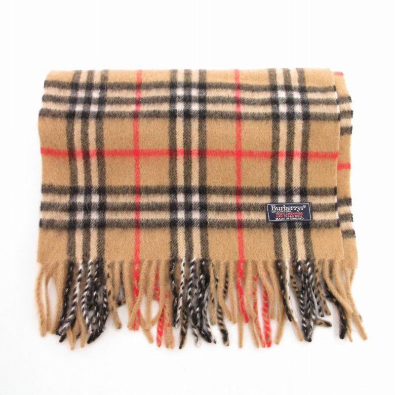 バーバリーズ Burberrys 美品 ヴィンテージ マフラー ノバチェック