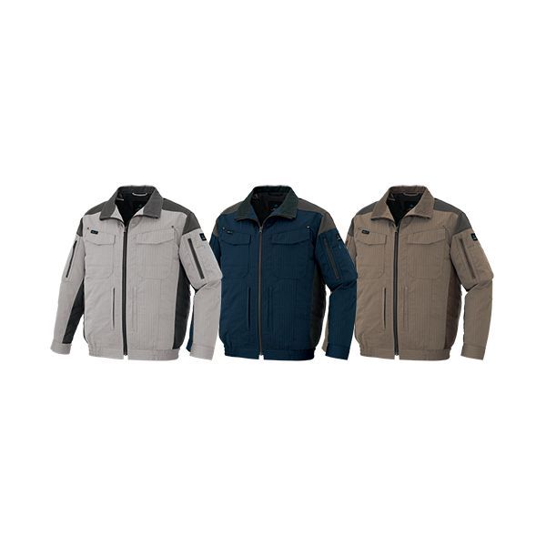 【新品・7営業日以内発送】アイトス 30699-024-5L ﾓｶ 長袖ブルゾン 空調服TM 男女兼用 306990245Lﾓｶ【沖縄離島販売不可】