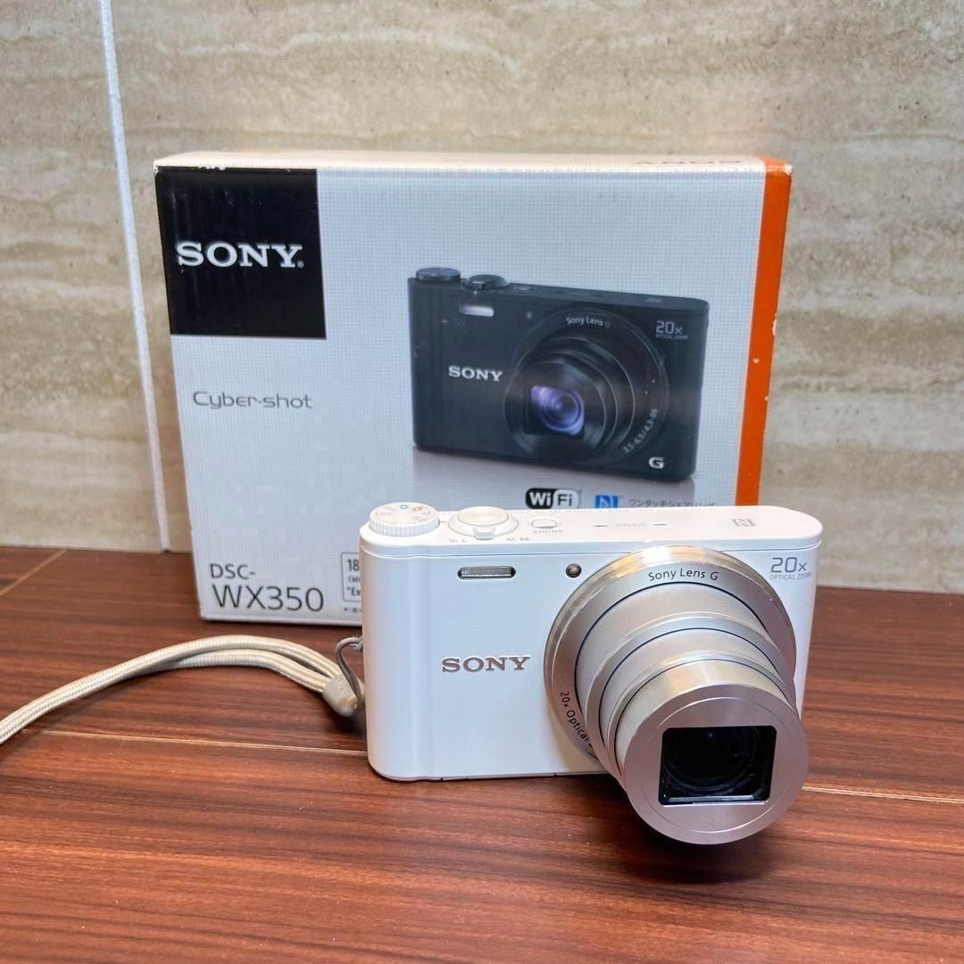 SONY Cyber-shot DSC-WX350 デジカメ 3431 - メルカリ
