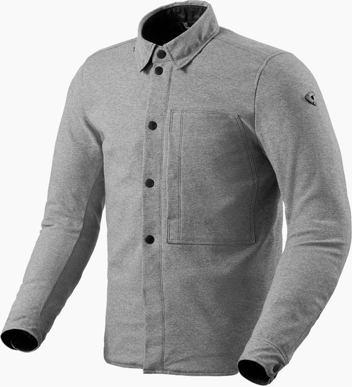 Revit / レブイット Overshirt Esmont - Grey  3XL | FSO025-0150-3XL