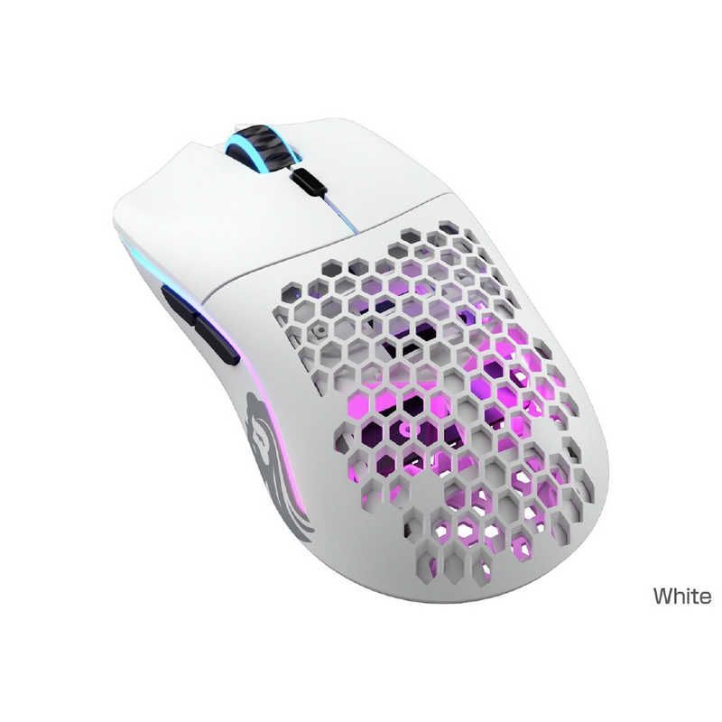 送料無料 【新品 未使用 未開梱】 GLORIOUS　Glorious Model O- Wireless Matte White ［光学式 /有線/無線(ワイヤレス) /6ボタン］　GLO-MS-OMW-MW