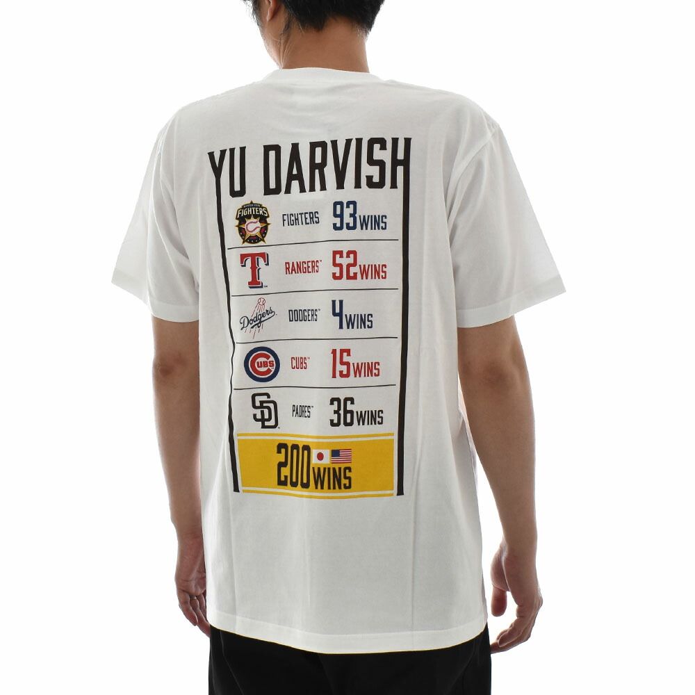 お値下【未使用】ダルビッシュ　 200 WINS Tシャツ Mサイズ、タオル お値下【未使用】ダルビッシュ 200 WINS Tシャツ Mサイズ、タオル