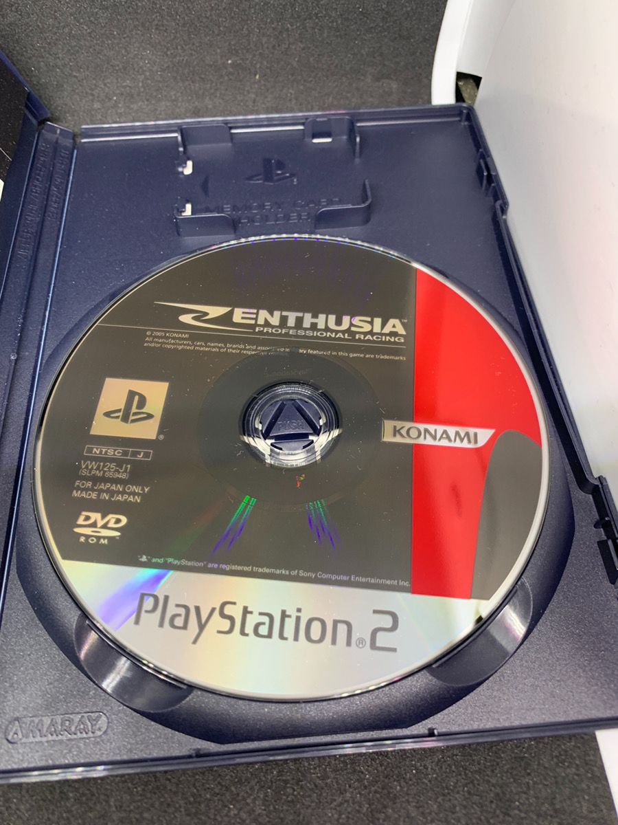 PS2 ENTHUSIA エンスージア PROFESSIONAL RACING コナミ - メルカリ