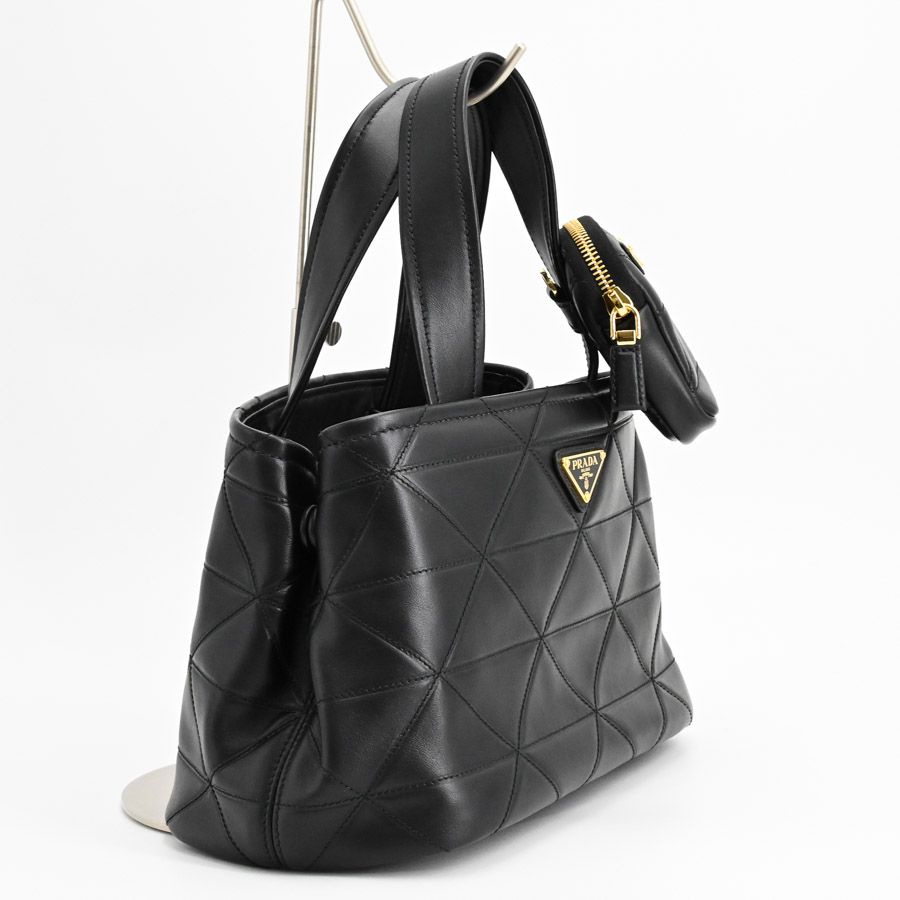 PRADA 黒 キルティング ハンドバッグ 2way 楽天市場】【バッグ】PRADA プラダ キルティング ハンドバッグ