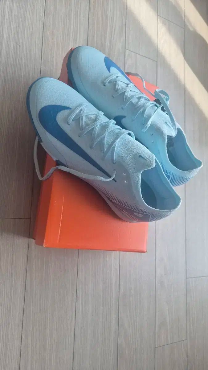 Nike Mercurial サッカーシューズ オレンジ/ブルー NIKE(ナイキ