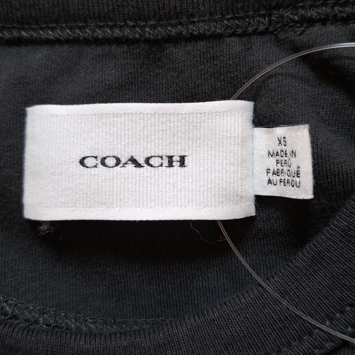 COACH(コーチ) 半袖Tシャツ サイズXS レディース - ダークグレー