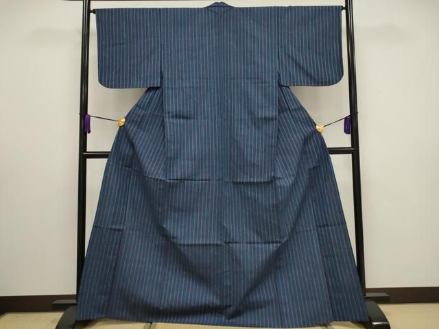 平和屋着物○男性 馬乗り袴 作家物 間道 正絹 逸品 CAAW7850yc 平和屋 