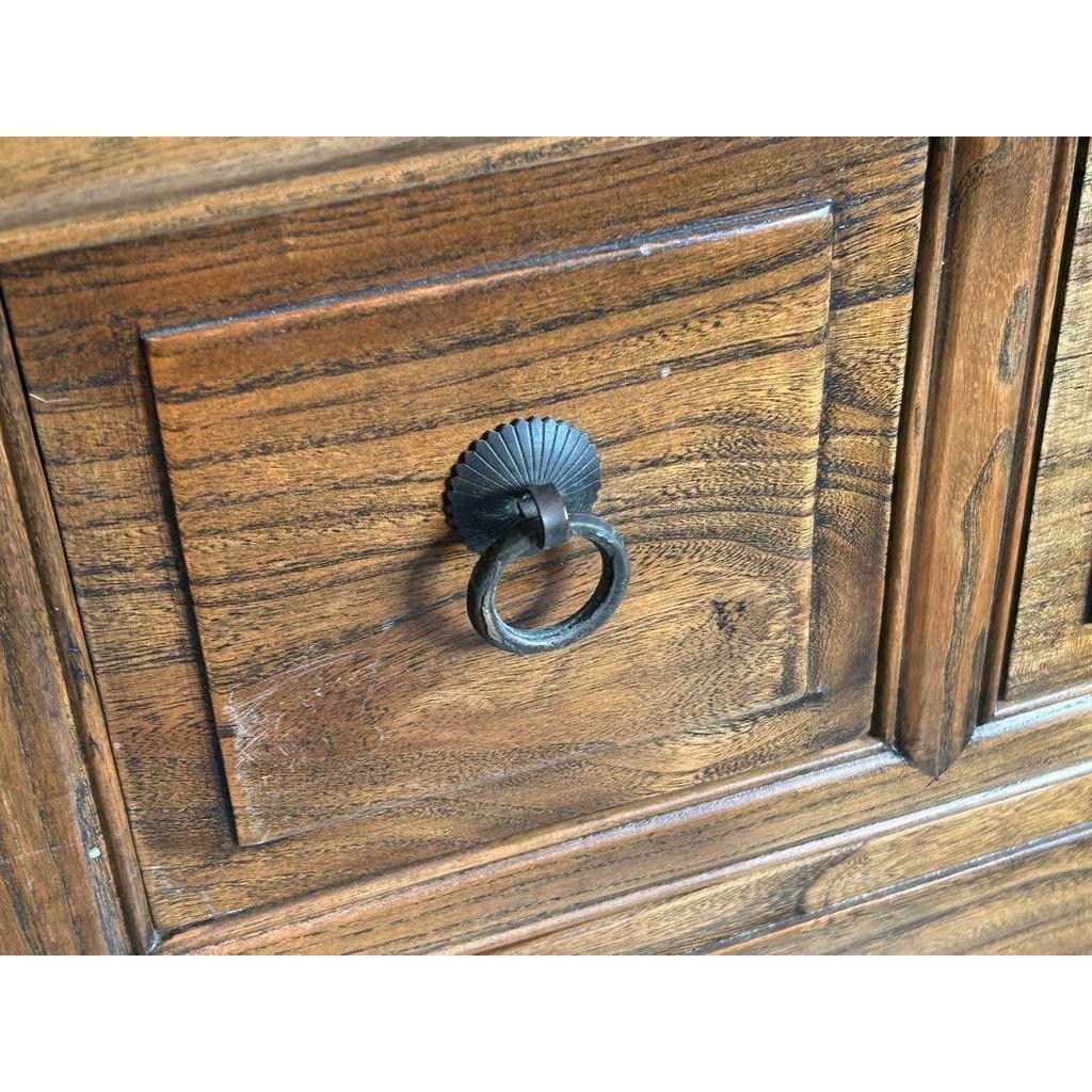 李氏朝鮮アンティークキャビネット無垢材サイドボードレトロ棚GH