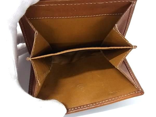CELINE セリーヌ マカダム柄 PVC×レザー 三つ折り 財布 札入れ