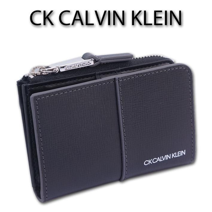 新品　CK カルバンクライン キーケース メンズ小銭入れ 牛革 本革レザー ck Calvin Klein シーケー カルバンクライン キーケース トップ