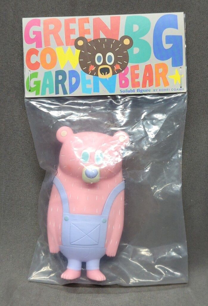 HOW2WORK BG Bear おがわこうへい ソフビフィギュア HOW2WORK BG Bear おがわこうへい ソフビフィギュア HOW2WORK BG