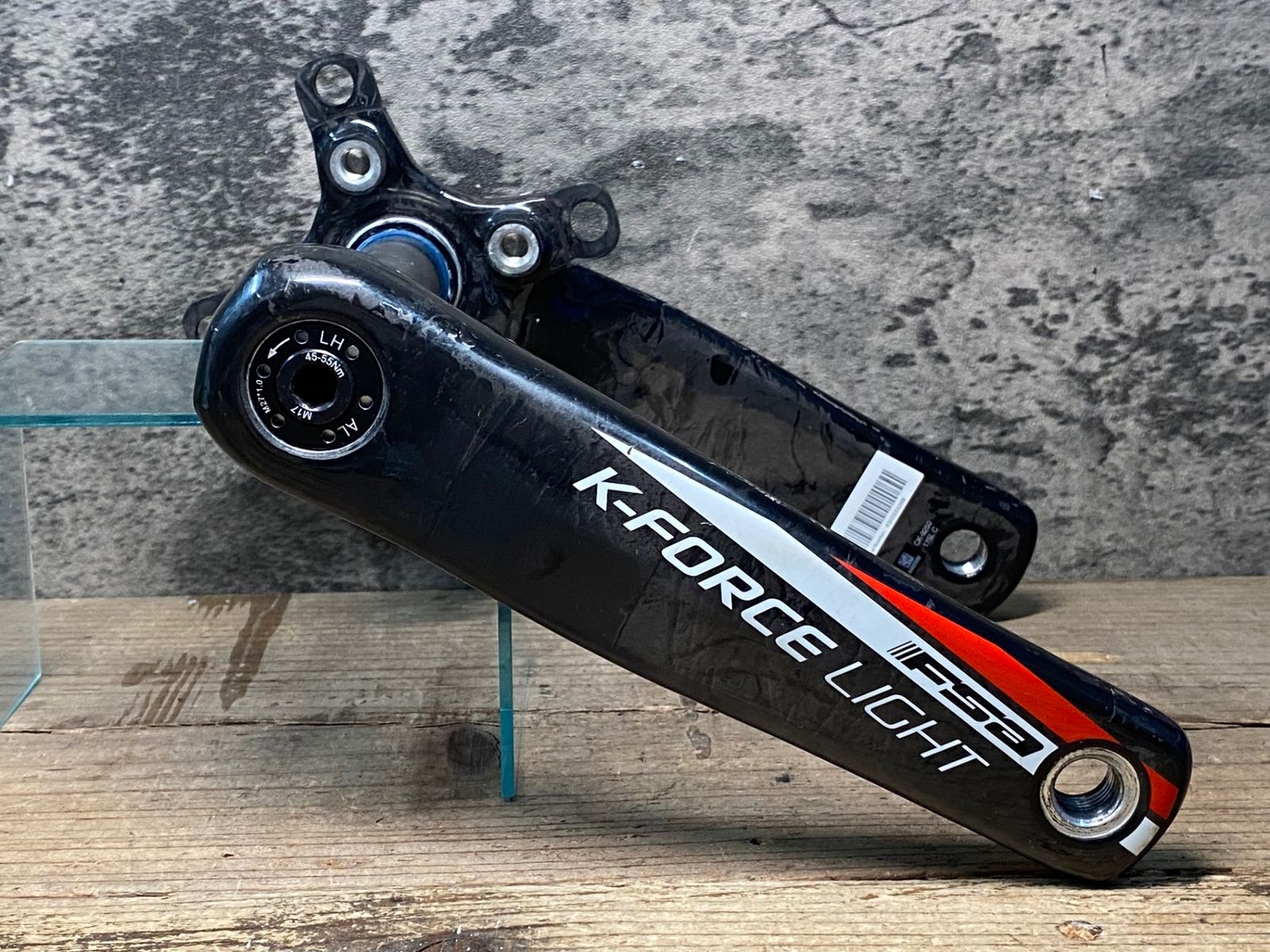 JJ087 FSA K-FORCE LIGHT MTB クランクアーム 4H 175mm Φ24 PCD 104|64mm