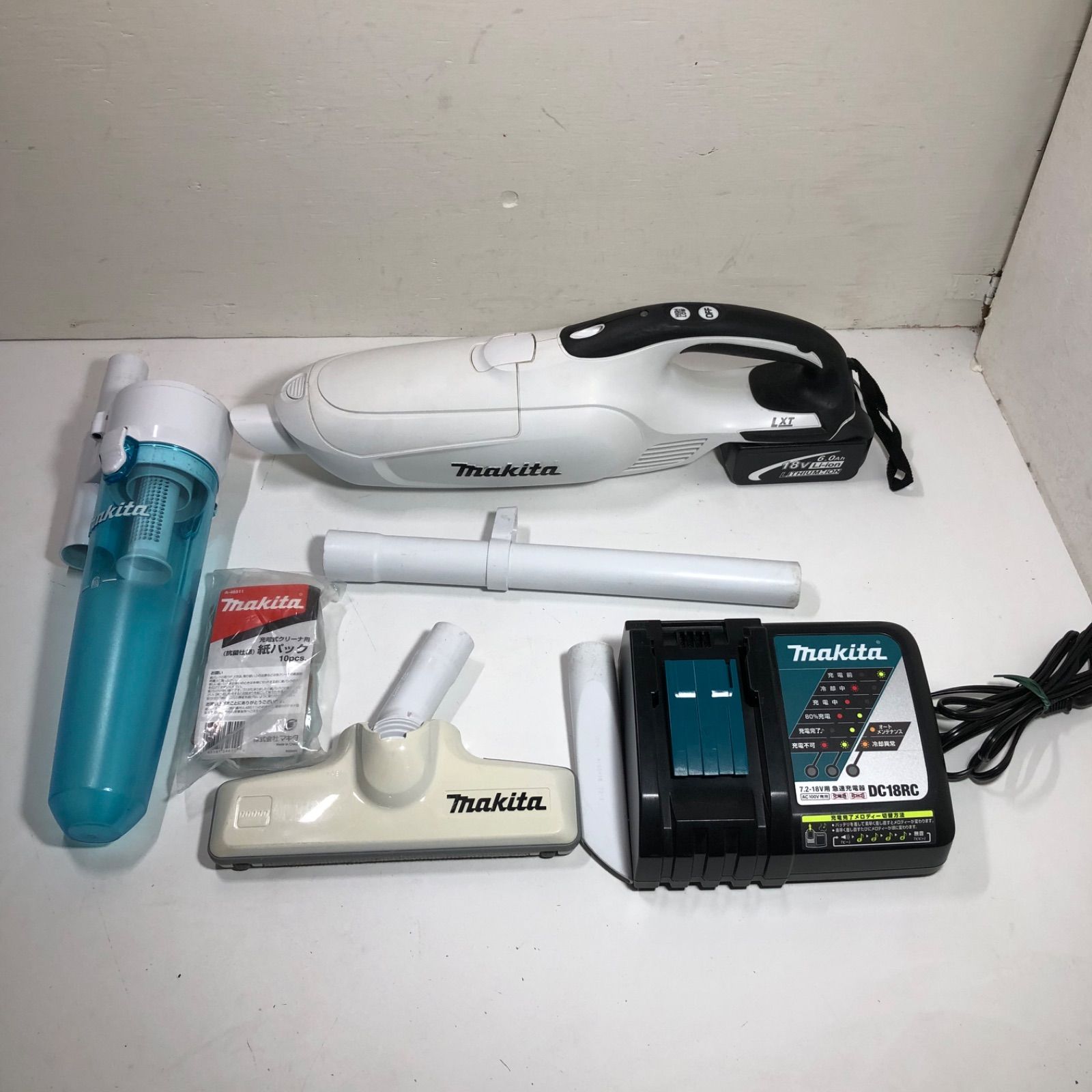 マキタ バッテリー 充電器 セット MAKITA 急速充電器 DC18RC 7.2v-18v