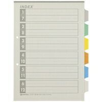 再生インデックスA4S6色6山100組D137J-6Y10 ジョインテックス