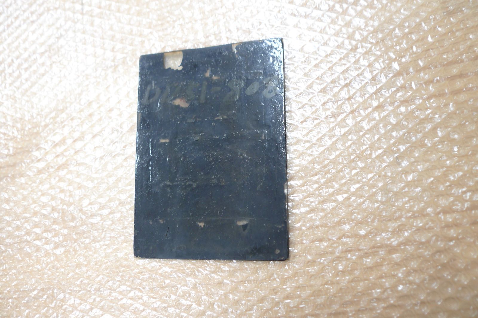 区名札「高一」 高崎第一機関区 希少 鉄道部品 ガラス製 管理M1019(km