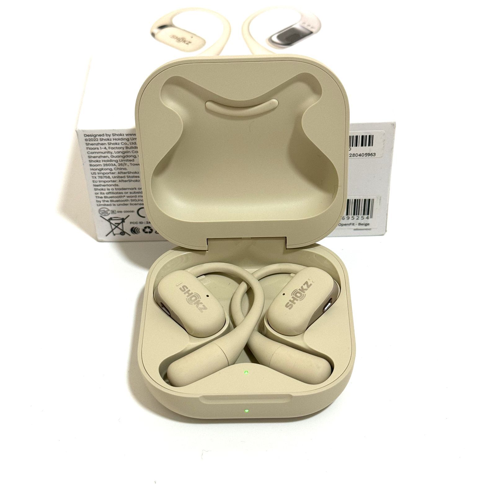 美品 Shokz OpenFit 骨伝導イヤホン ワイヤレスイヤホン Shokzから2