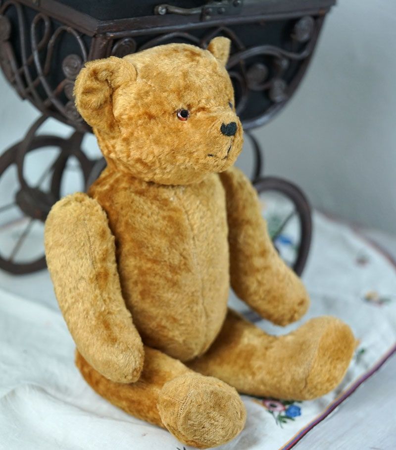 フランスのレーヨンファーのあどけない可愛さのベア42cm