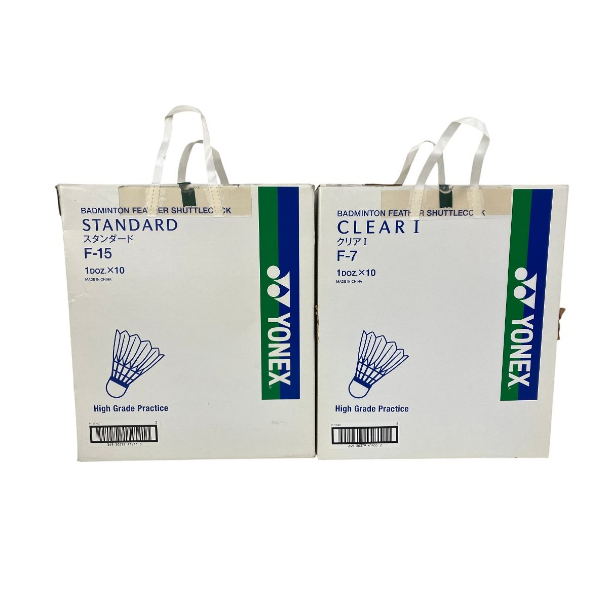 YONEX CLEAR I バトミントン 羽 未開封 F-7 10本 開封 8本 F-70 1本