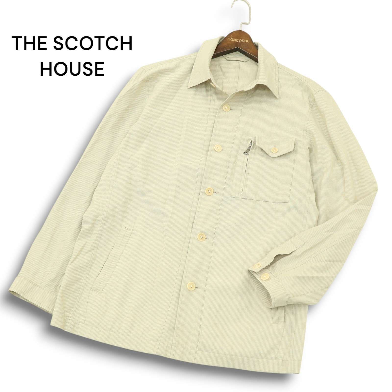 【新品】THE SCOTCH HOUSE リバーシブル カバーオール ジャケット 新品】THE SCOTCH HOUSE リバーシブル カバーオール ジャケット