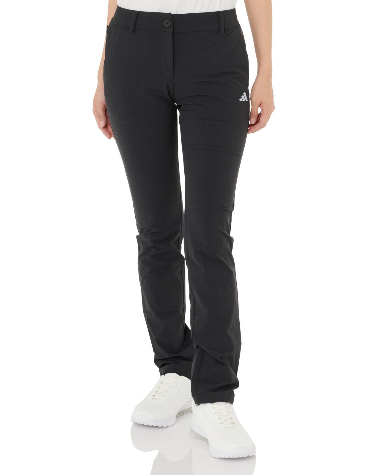 アディダスゴルフ ゴルフパンツ EX STRETCH ACTIVE 撥水 ウエストストレッチパンツ レディース ブラック J|S ブラック Free Size