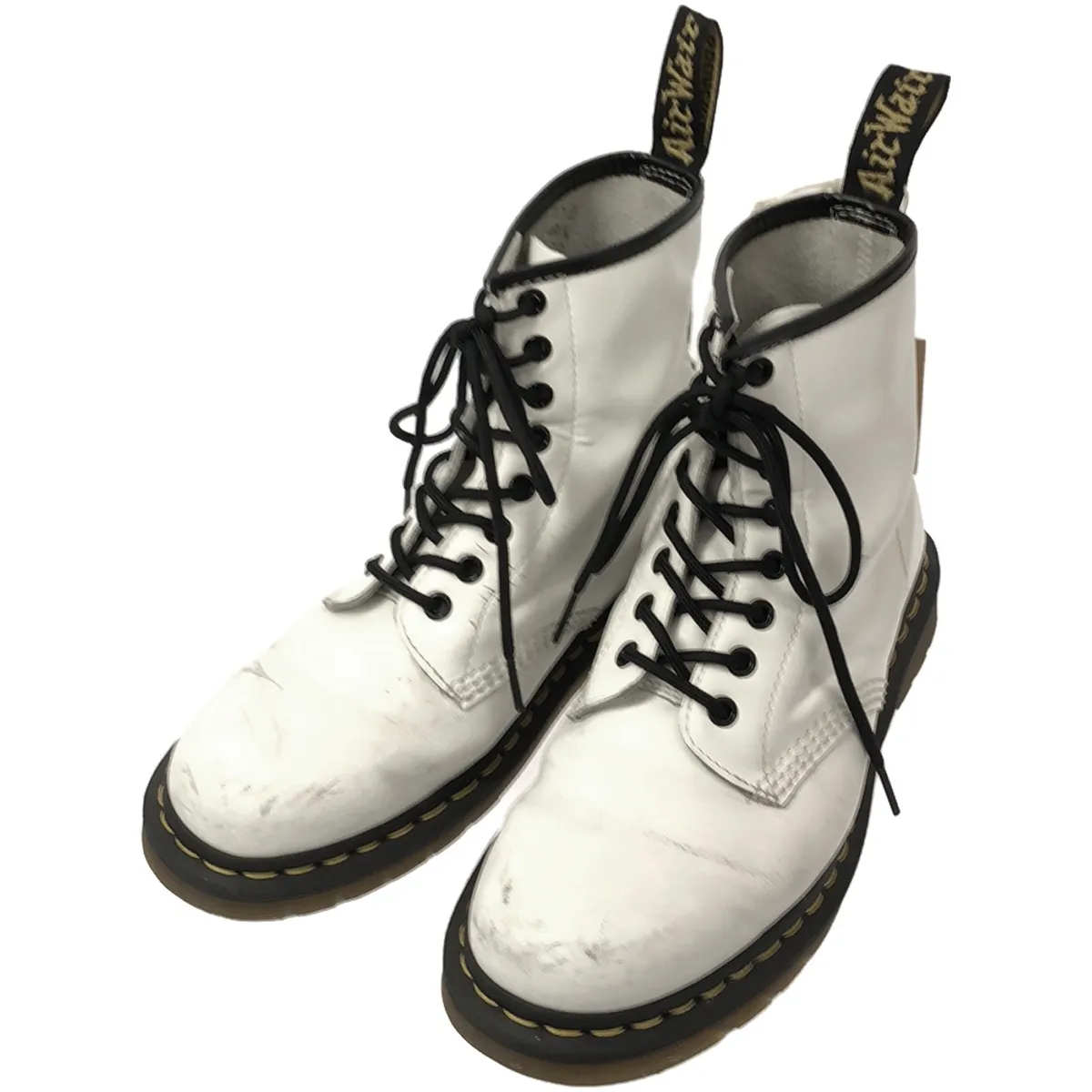 タグ付き未使用 ドクターマーチン 8ホール ブーツ ホワイト 11822 ハイ 楽天市場】Dr.Martens ドクターマーチン 11822 8ホールブーツ ホワイト