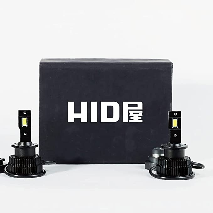 HID屋 LED ヘッドライト D4R 12200lm 爆光 6500k ホワイト 加工不要