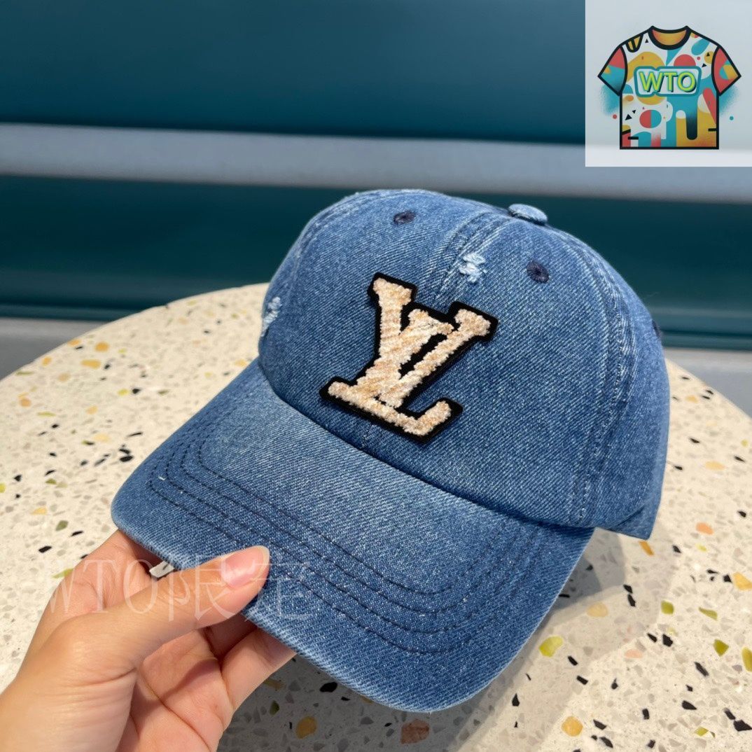 Louis Vuitton デニム柄 ベースボールキャップ 今日特価】LV 新作 デニム 刺繍 ベースボールキャップ - メルカリ