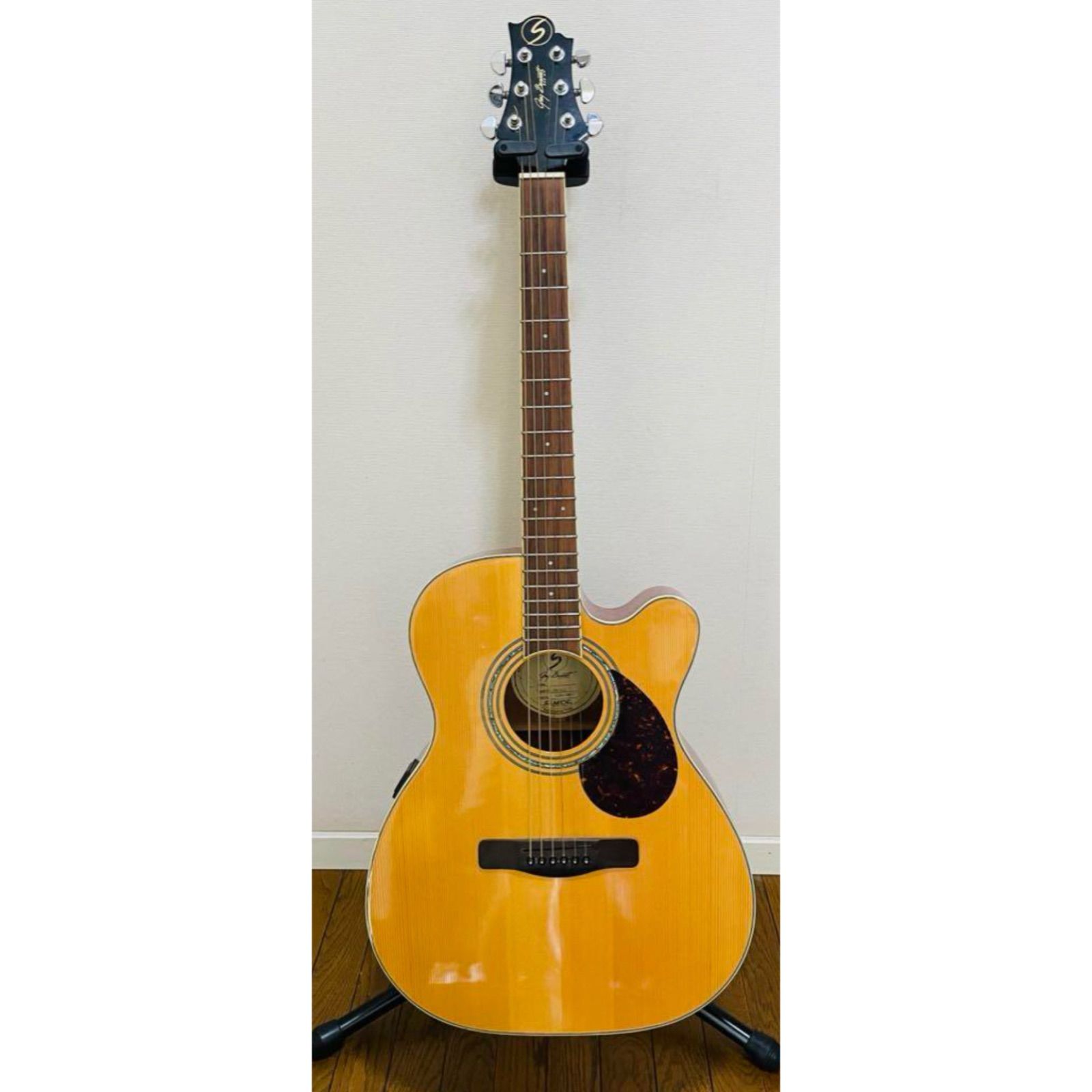 8982 SAMICK OM-5CE エ コ アコースティックギター 送料無料