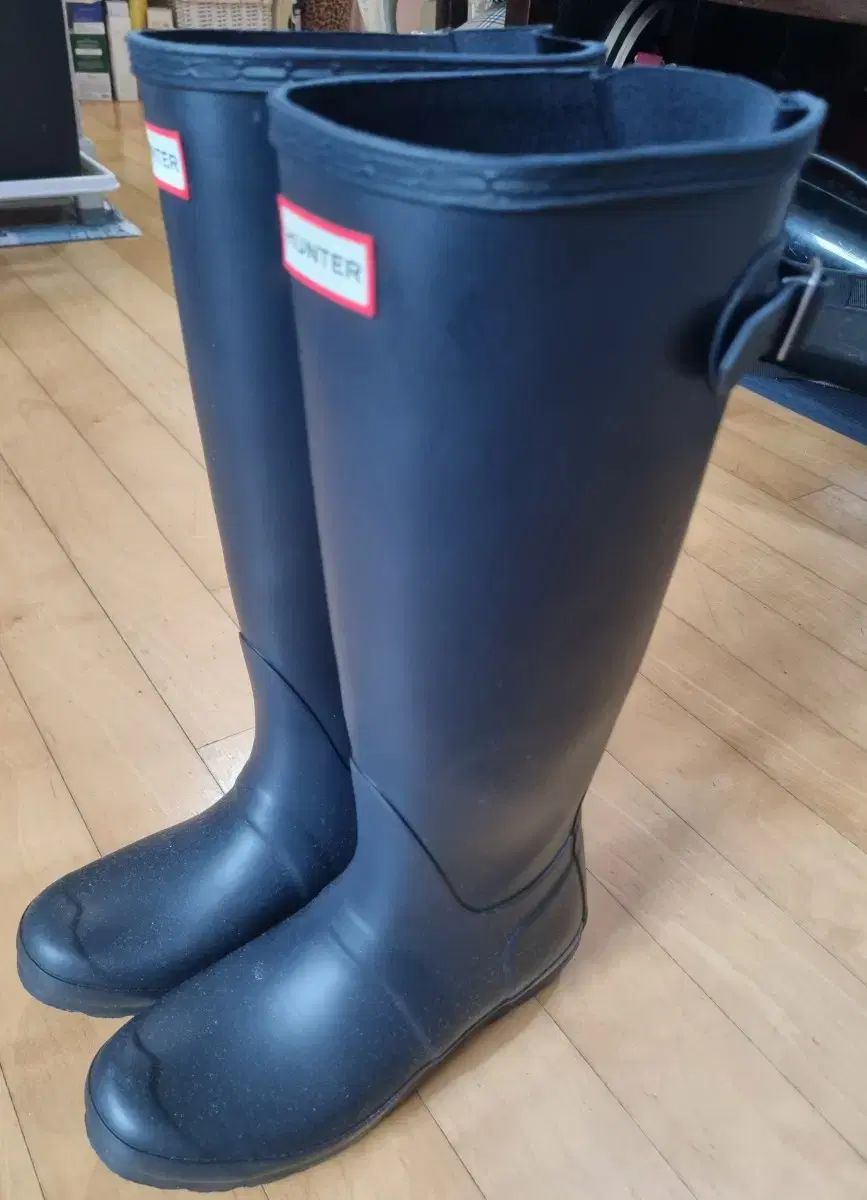 HUNTER ハンター レインブーツ 黒 230 サイズ