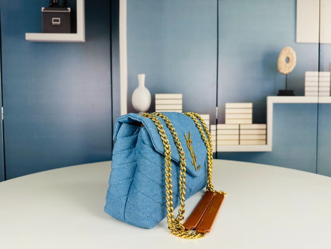 最高級 今日 YSL サンローラン デニムバッグ 在庫 価格 -MM輸入1 立派な