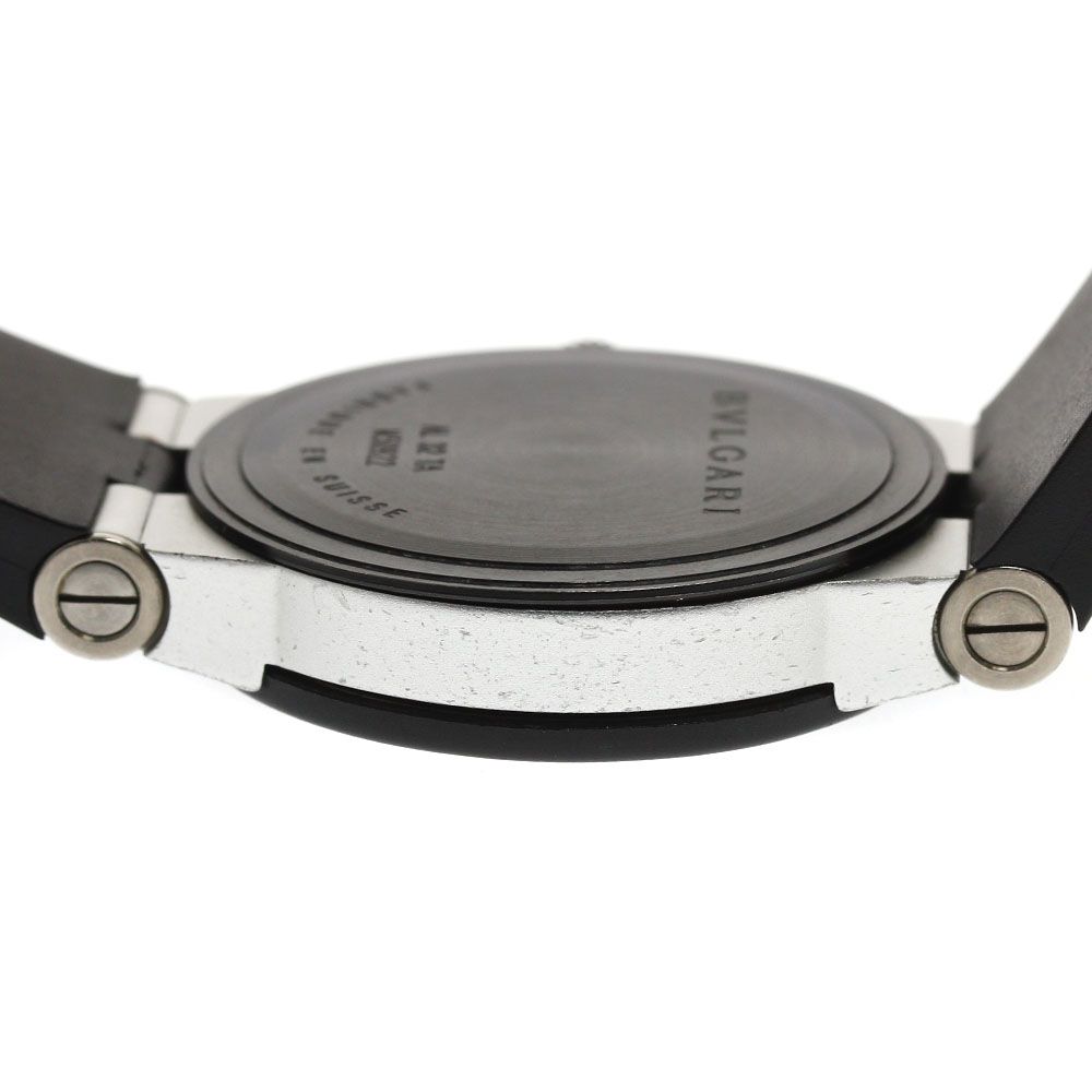 ブルガリ BVLGARI AL32TA アルミニウム デイト クォーツ