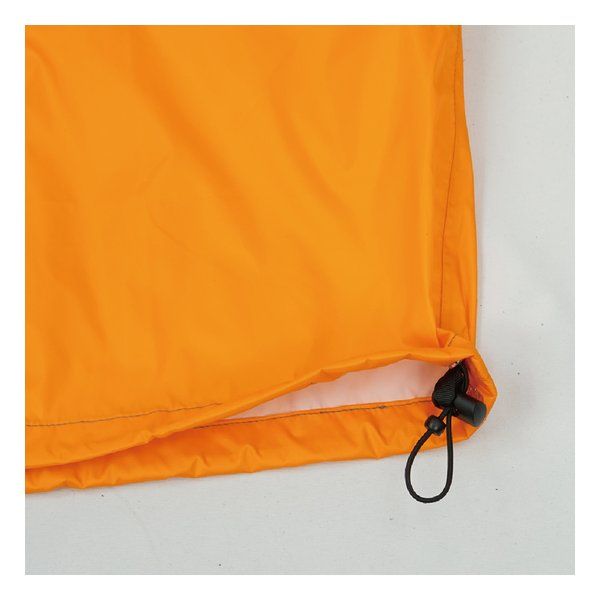 デュアルテックスコンパクトレインスーツ プラチナシルバー-BM