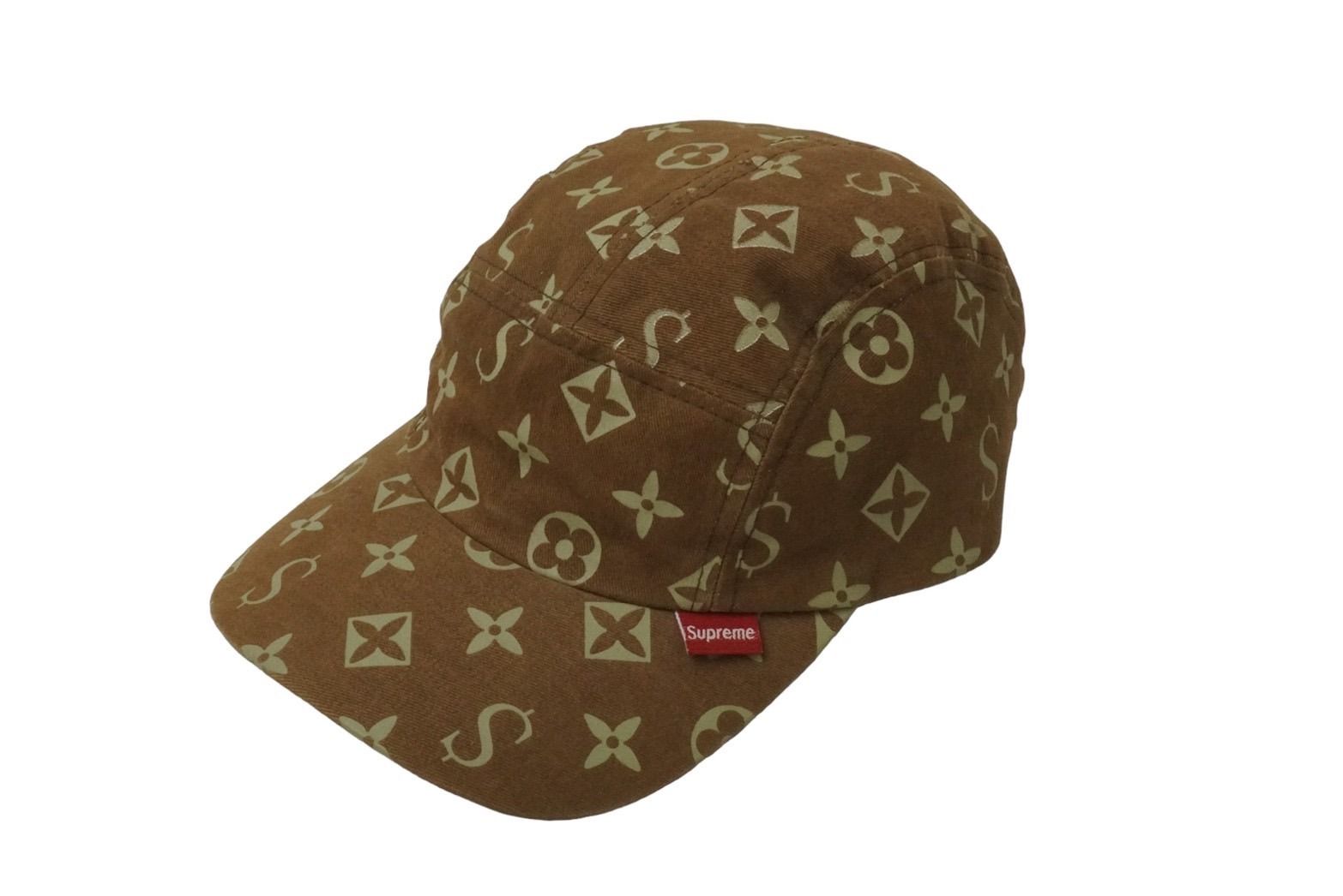 Supreme シュプリーム 帽子 激レア 名作 初期 モノグラム キャップ
