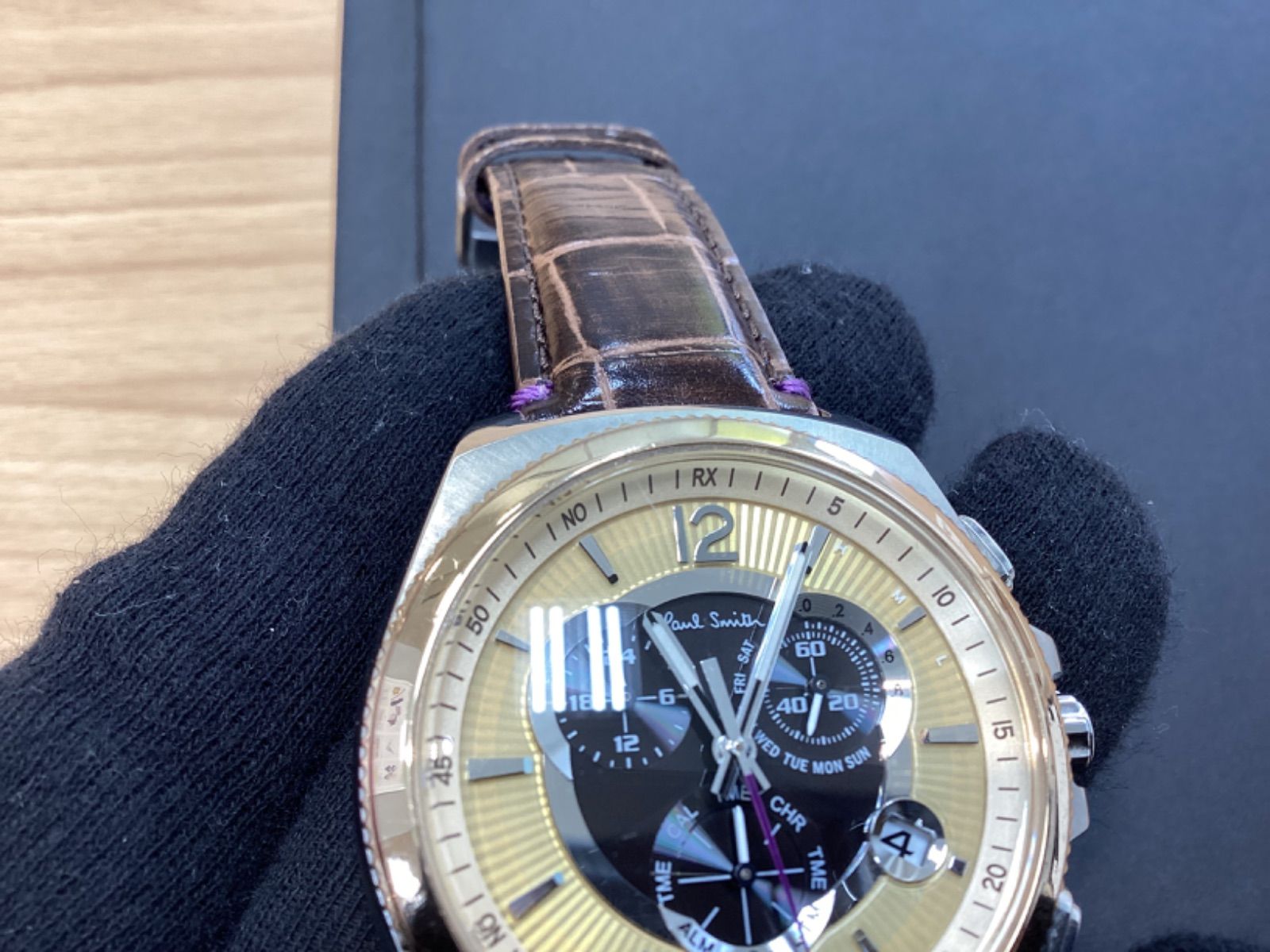 ポールスミス メンズ 腕時計 新品ファイナルアイズ クロノグラフ