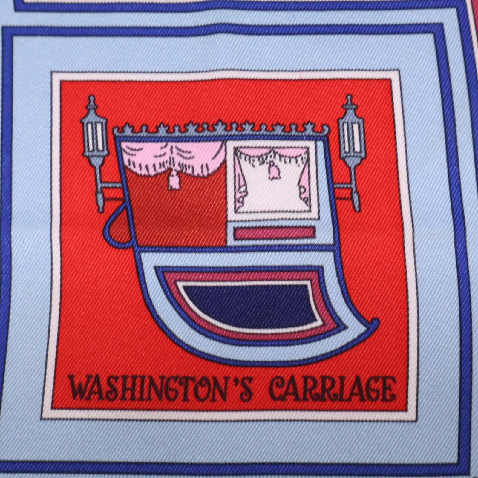 ☆エルメス HERMES ジャケット ジョージワシントンの馬車 HERMES エルメス WASHINGTON'S CARRIAGE ジョージワシントンの